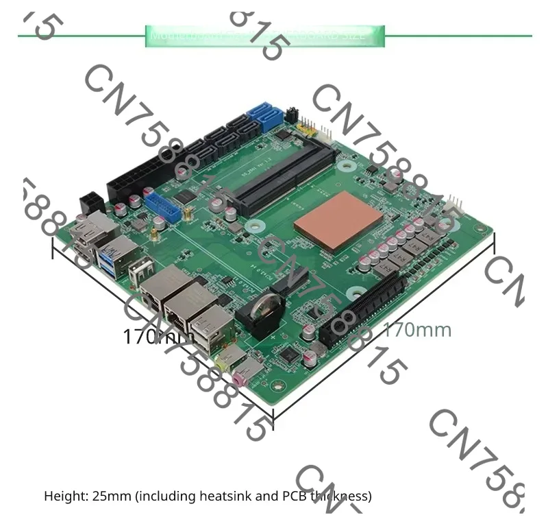 AMD Ryzen R5 5625U /R7 5825U / - đánh giá và giá Mini Itx Dual 2.5G Nas Motherboard