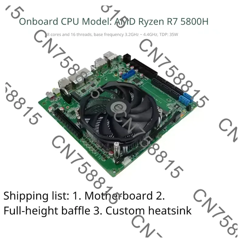 AMD Ryzen R5 5625U /R7 5825U / - đánh giá và giá Mini Itx Dual 2.5G Nas Motherboard